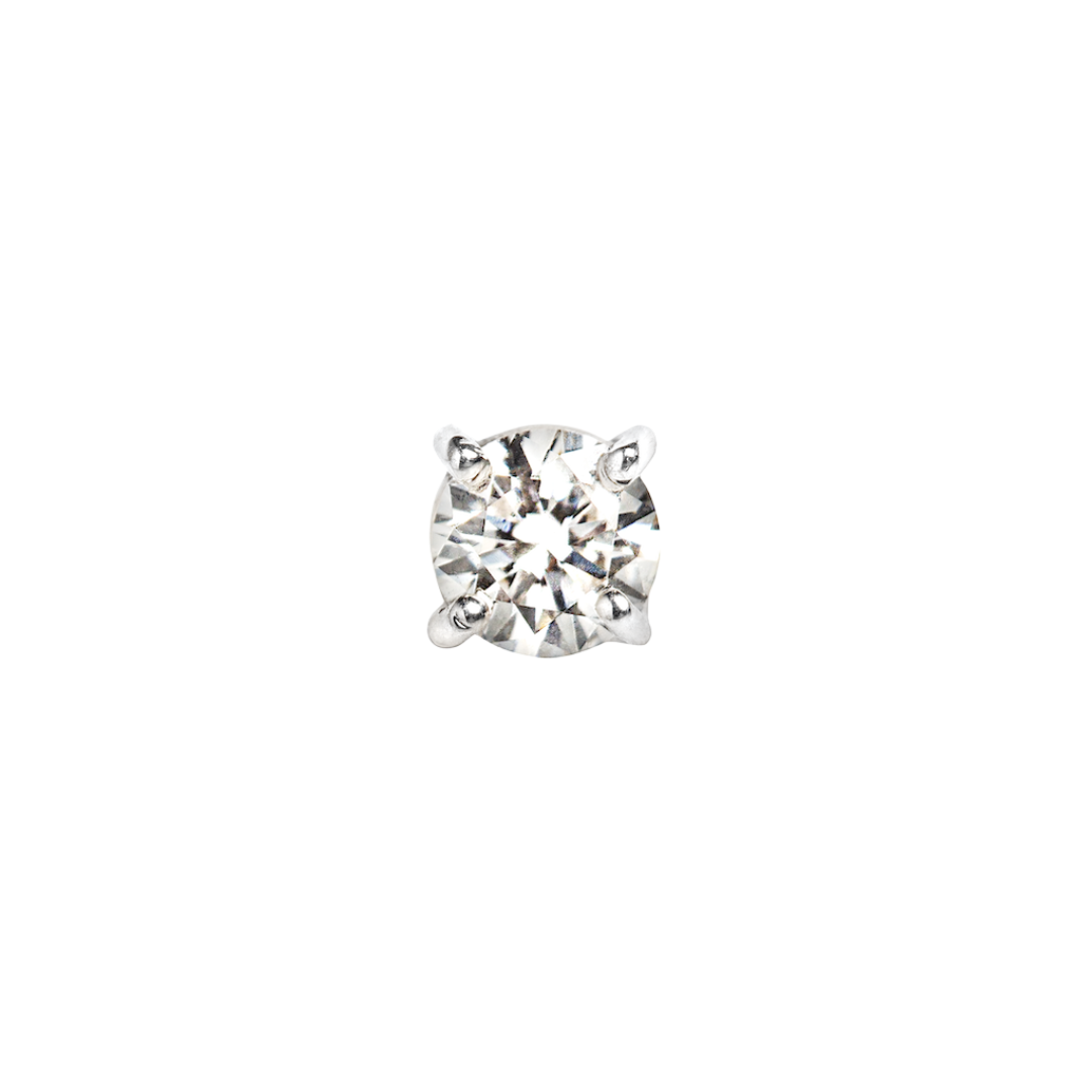 Venere oro bianco 18k 750 Fairmined diamanti da laboratorio fairmined 18k etico Fabera Jewelry orecchini.png