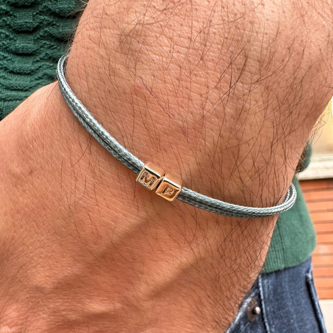 Bracciale Jamie in oro 14k certificato Fairmined oro etico | Gioielli etici e personalizzabili Fàbera Jewelry