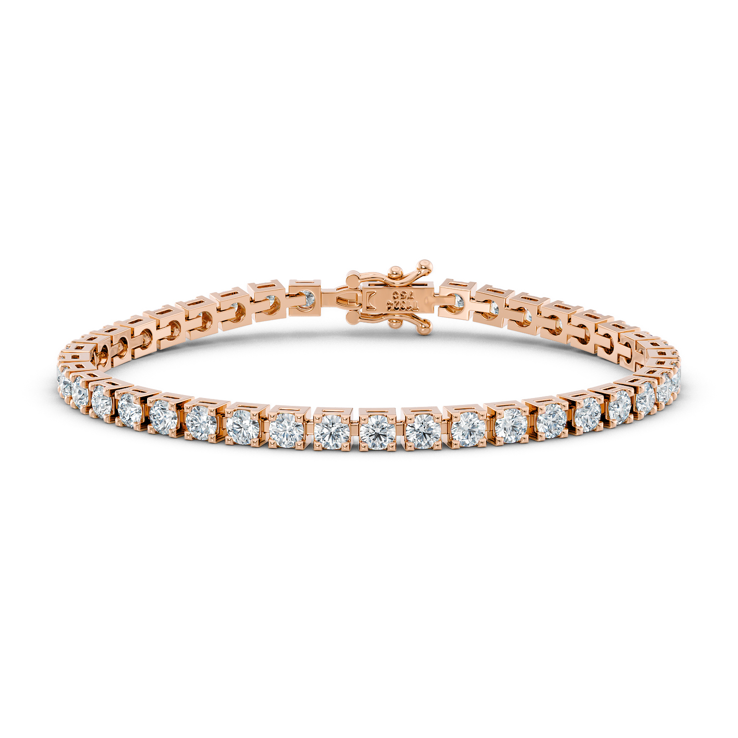 Bracciale Tennis Virginia | Diamanti Lab-Grown e oro 18k certificato Fairmined | Fàbera Jewelry Firenze