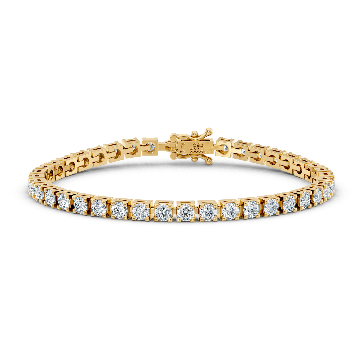 Bracciale Tennis Virginia | Diamanti Lab-Grown e oro 18k certificato Fairmined | Fàbera Jewelry Firenze