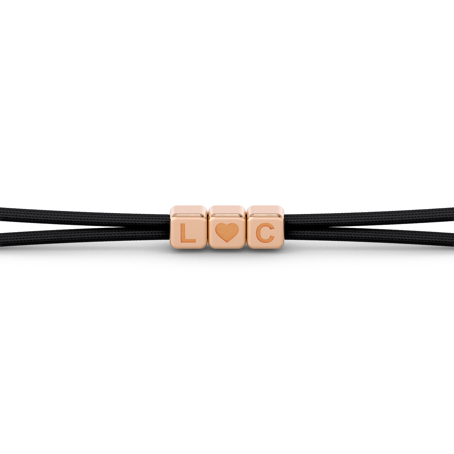 Bracciale Jamie in oro rosa 14k certificato Fairmined oro giallo etico | Gioielli etici e personalizzabili Fàbera Jewelry
