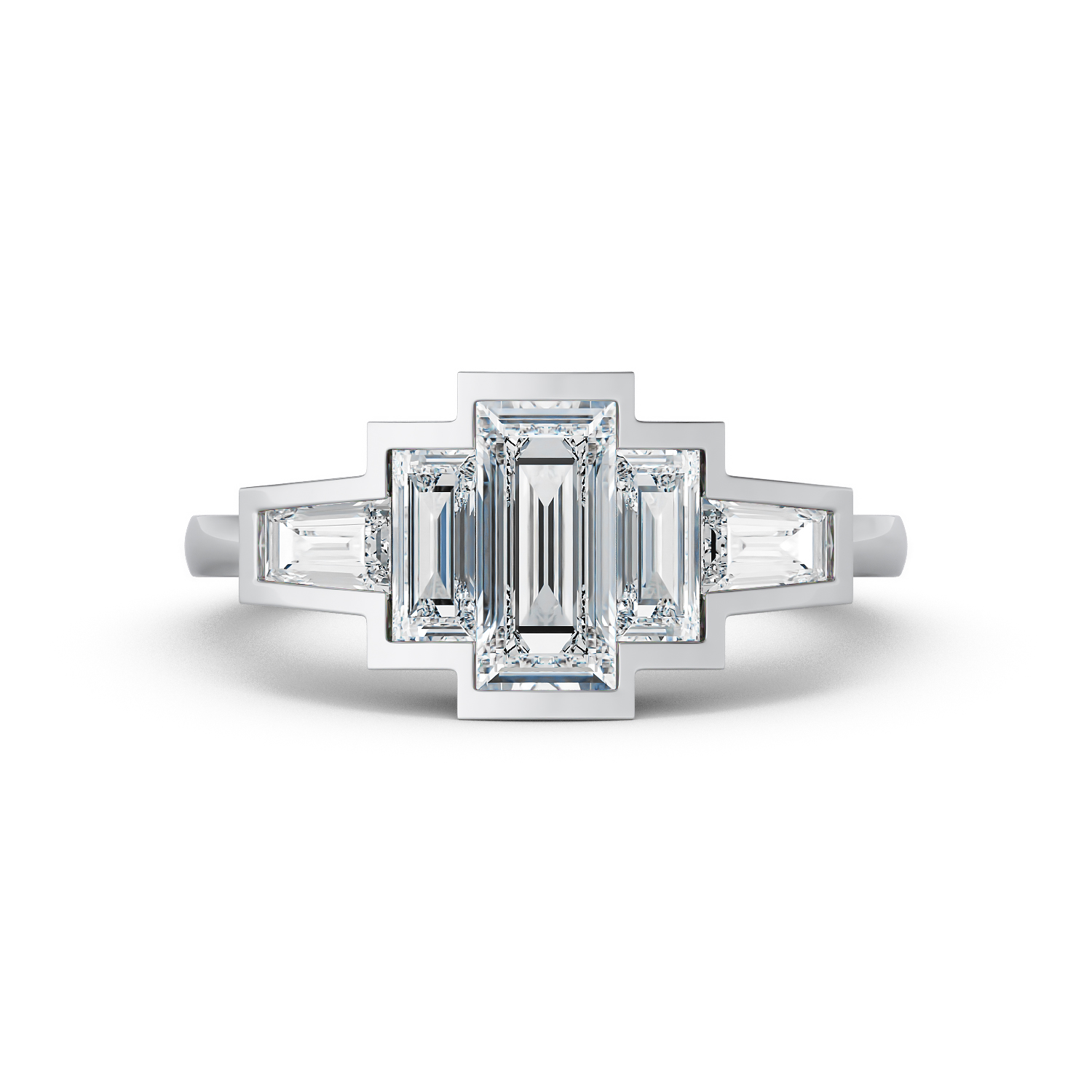 Anello di fidanzamento solitario Tamara oro bianco fairmined etico 18k 750 diamanti lab grown diamanti da laboratorio Fàbera Jewelry