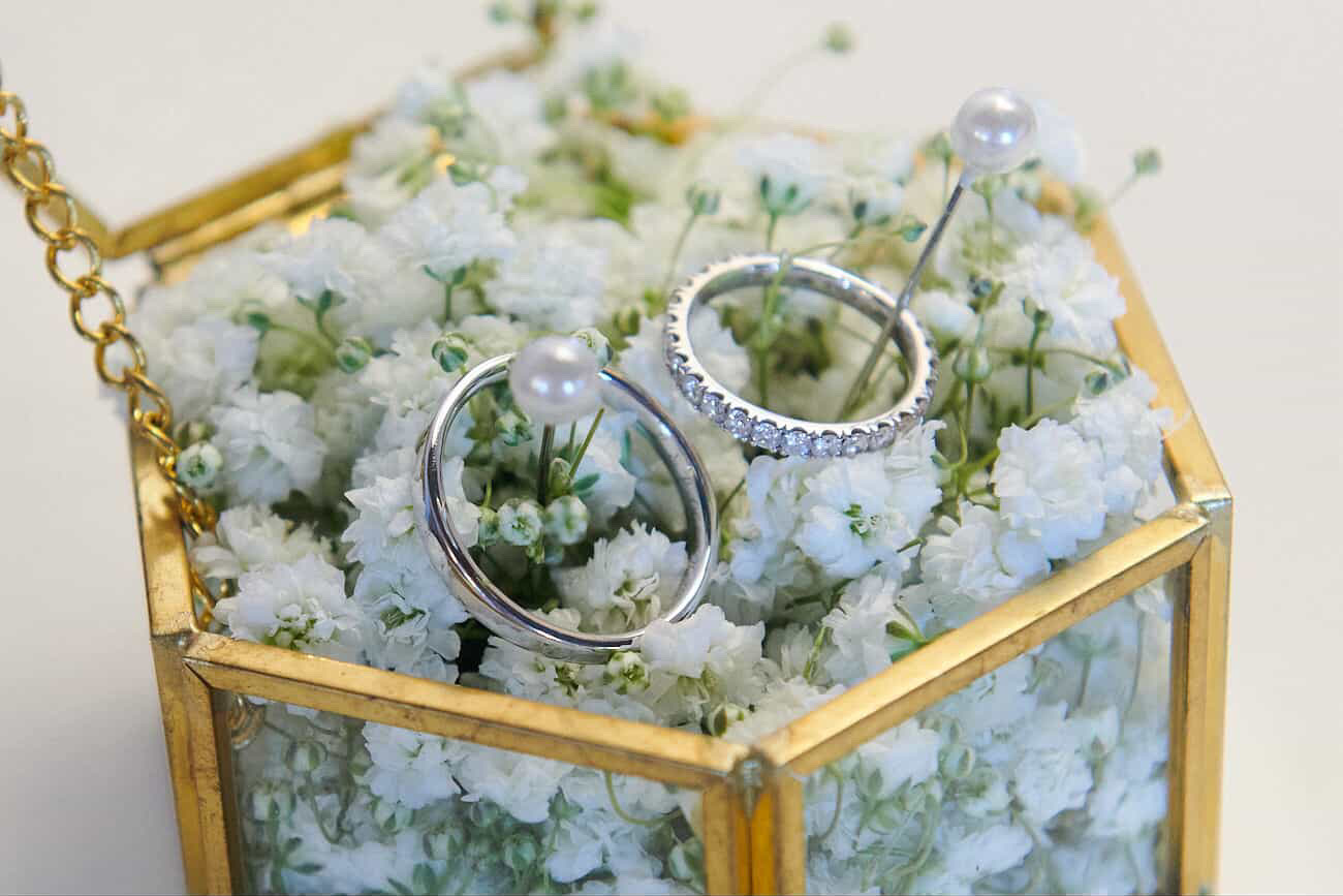 Lorenzo e Lorenzo_matrimonio con fedi oro 18k Fairmined e diamanti lab grown