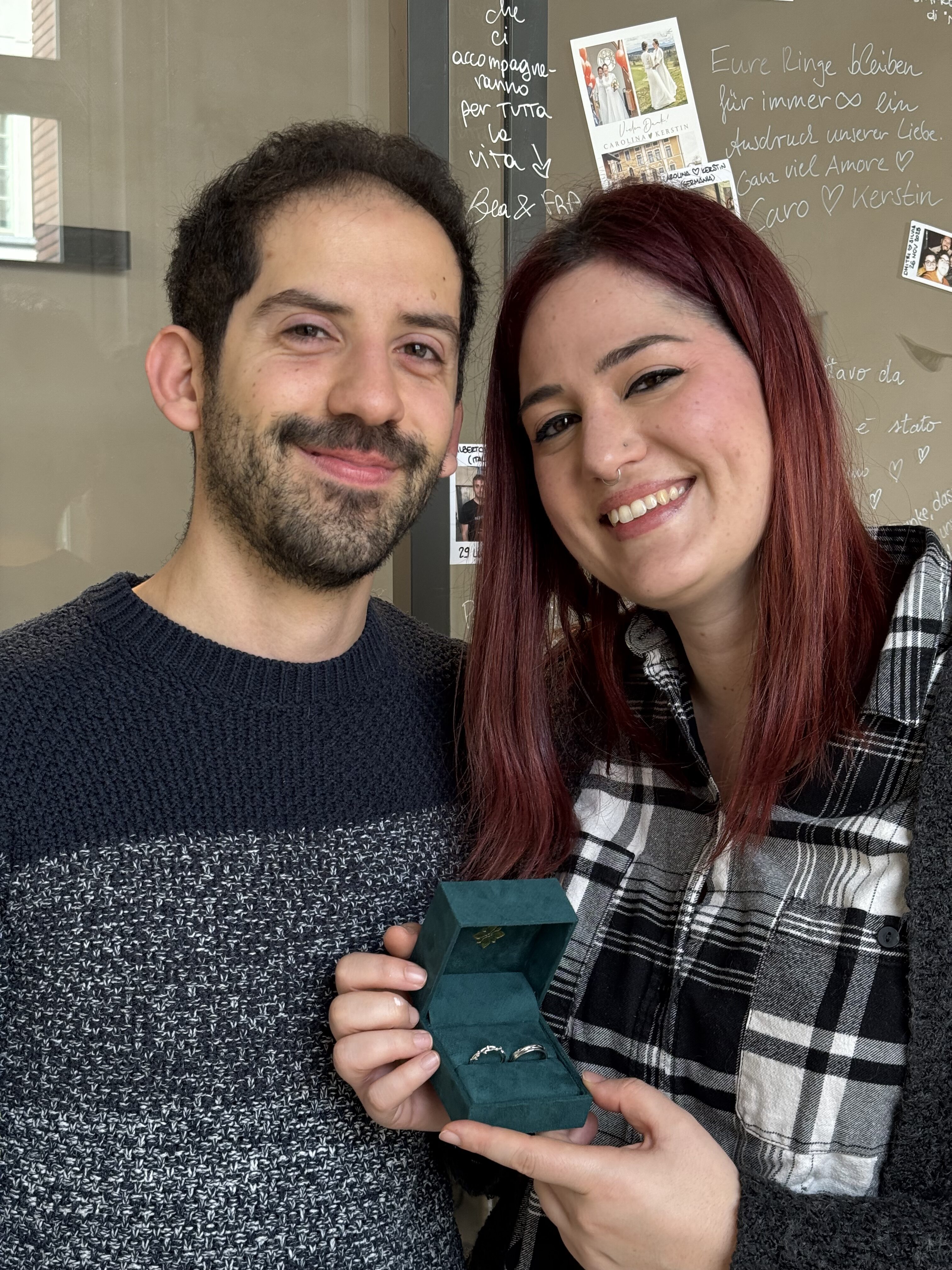Sara_fedi nuziali in oro 18k Fairmined